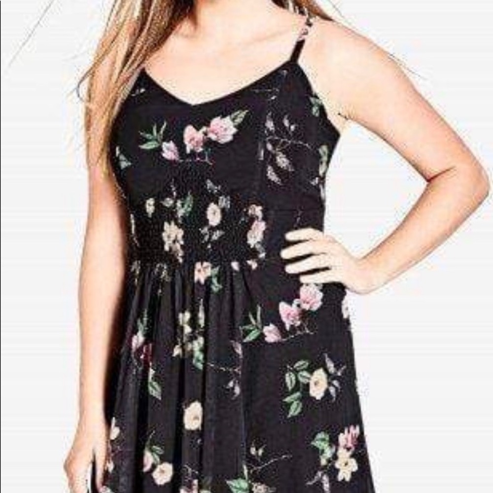 City Chic floral dress